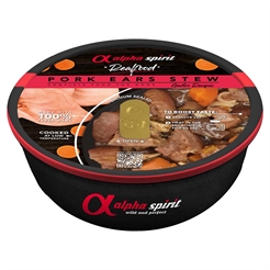 Alpha Spirit 100% Naturlig Vådfoder Pork Ears Stew 280g